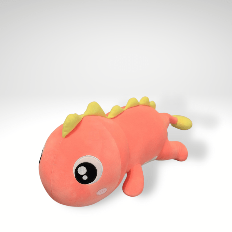 Peluche dinosaure kawaii avec de grands yeux