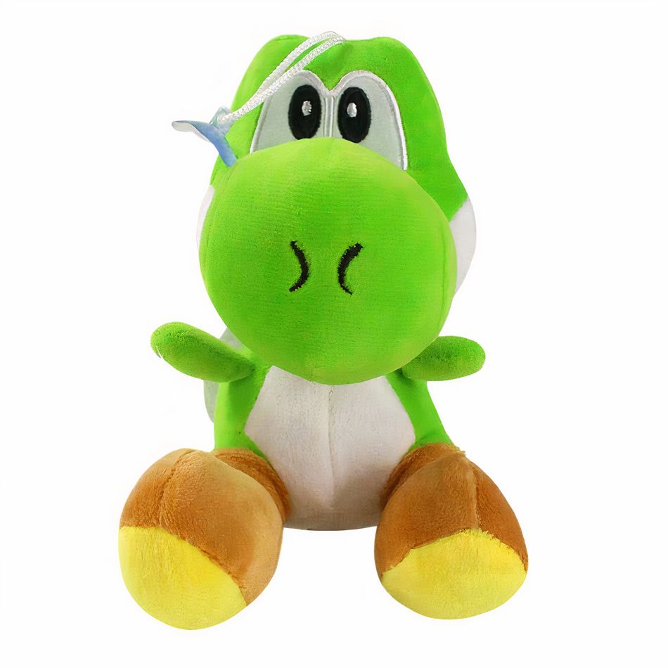 Peluche Yoshi Mario : douce peluche dinosaure pour enfant fan de jeux