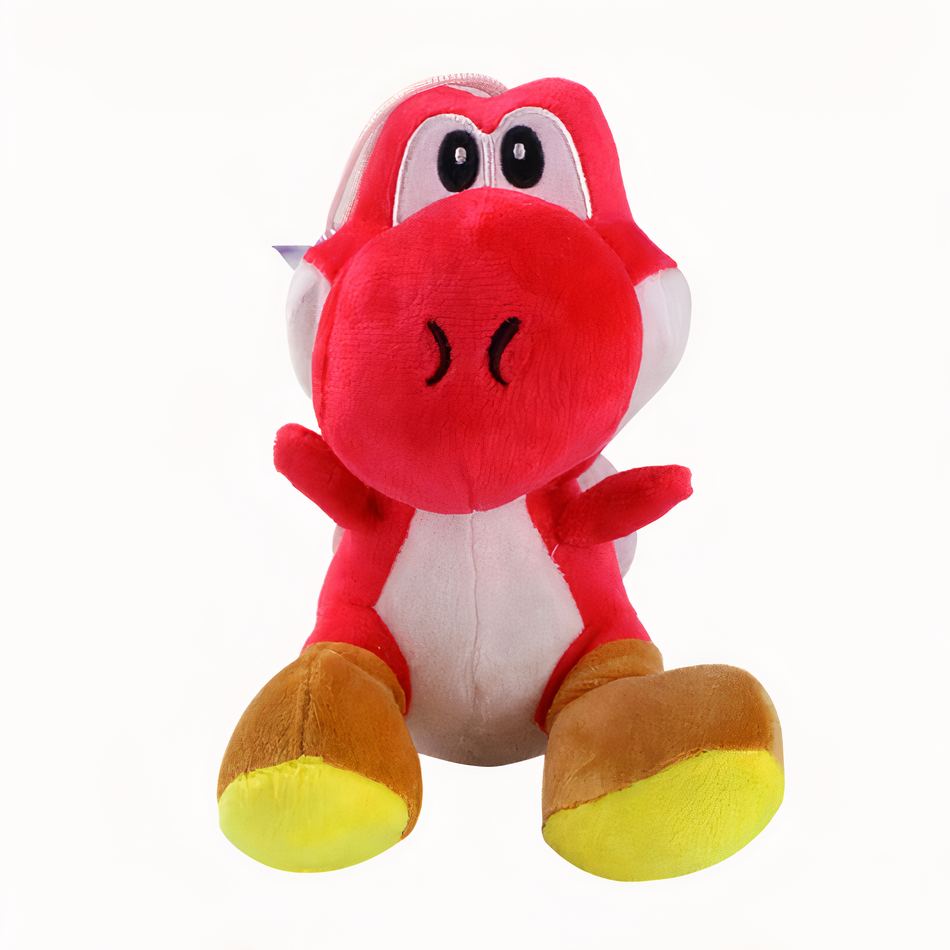Peluche Yoshi Mario : douce peluche dinosaure pour enfant fan de jeux