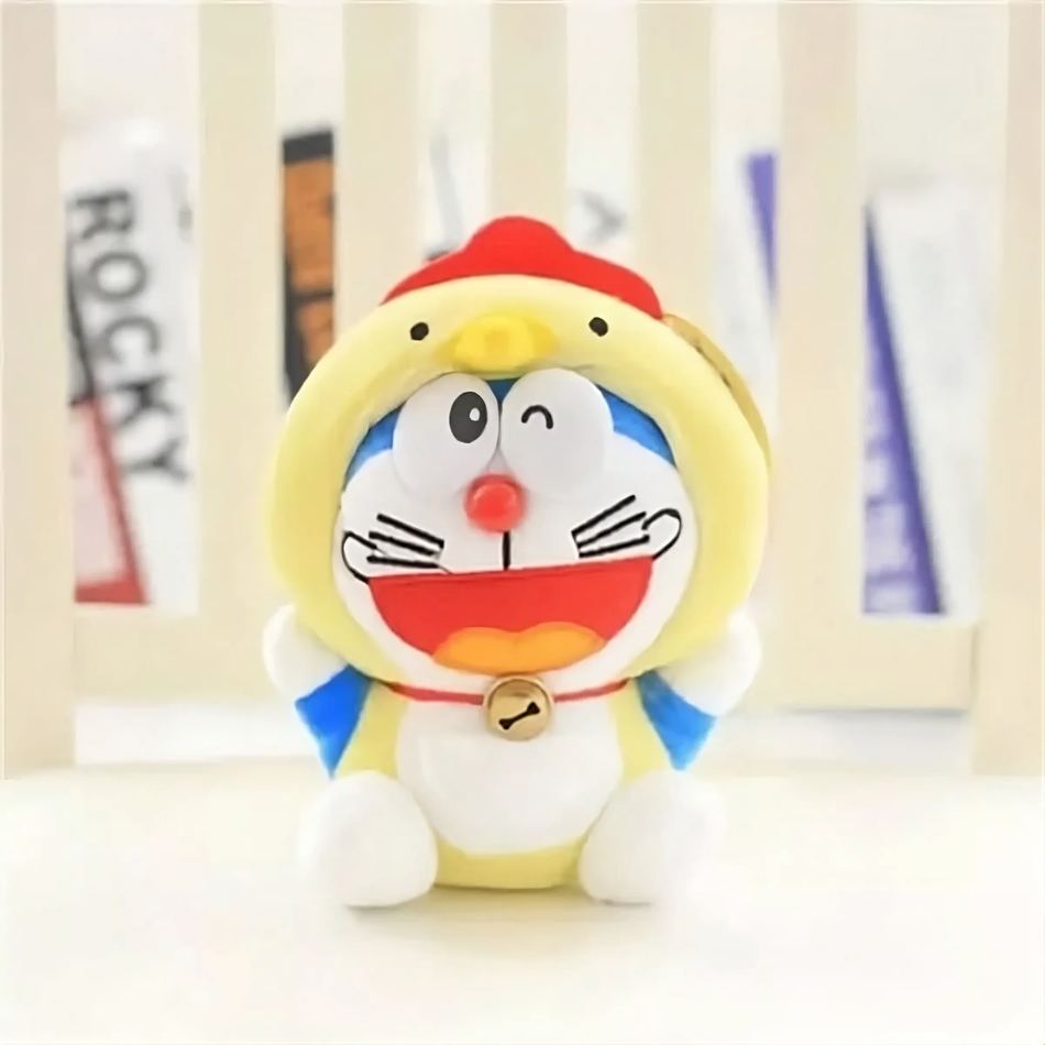 Peluche Doraemon poule douce câline enfant
