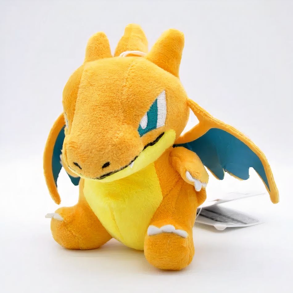 Peluche Dracaufeu douce pour enfant, collection Pokémon.