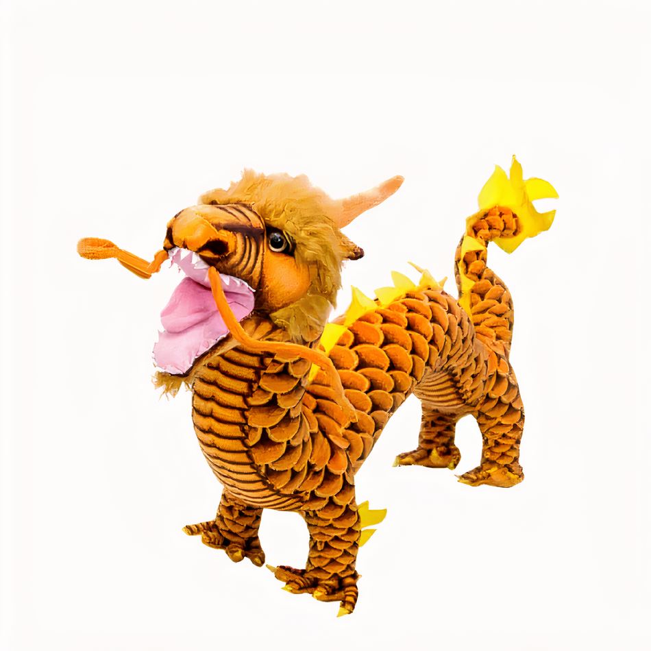 Dragon Doux : Peluche Chinoise pour des Aventures Câlines