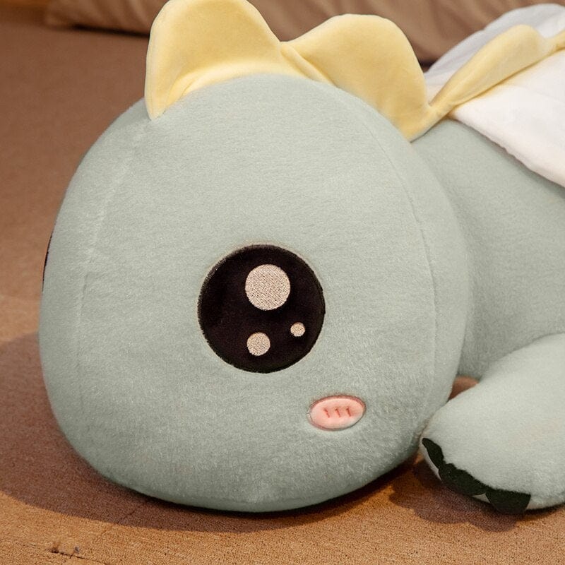 Peluche Dragon Géant aux Yeux Étincelants