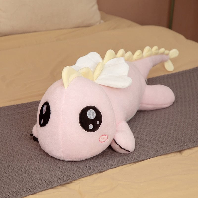 Peluche Dragon Géant aux Yeux Étincelants