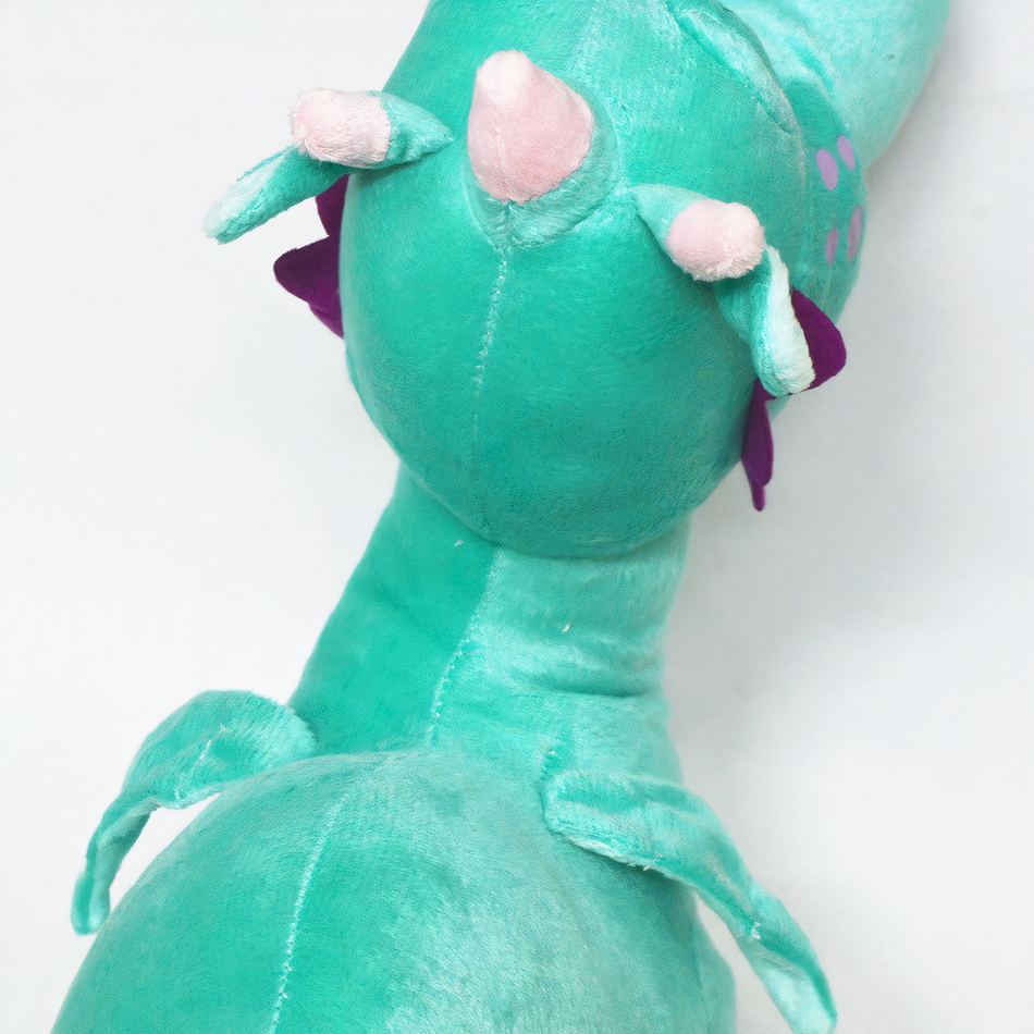 Peluche Dragon Vert Doux - Compagnon Fantastique pour Enfant