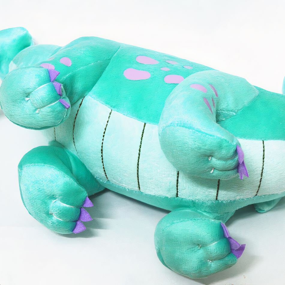 Peluche Dragon Vert Doux - Compagnon Fantastique pour Enfant