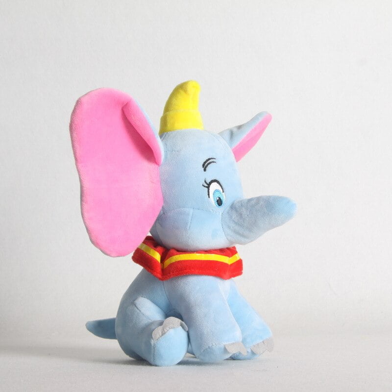 Peluche Dumbo - Éléphant Bleu Doux pour Enfant et Câlin