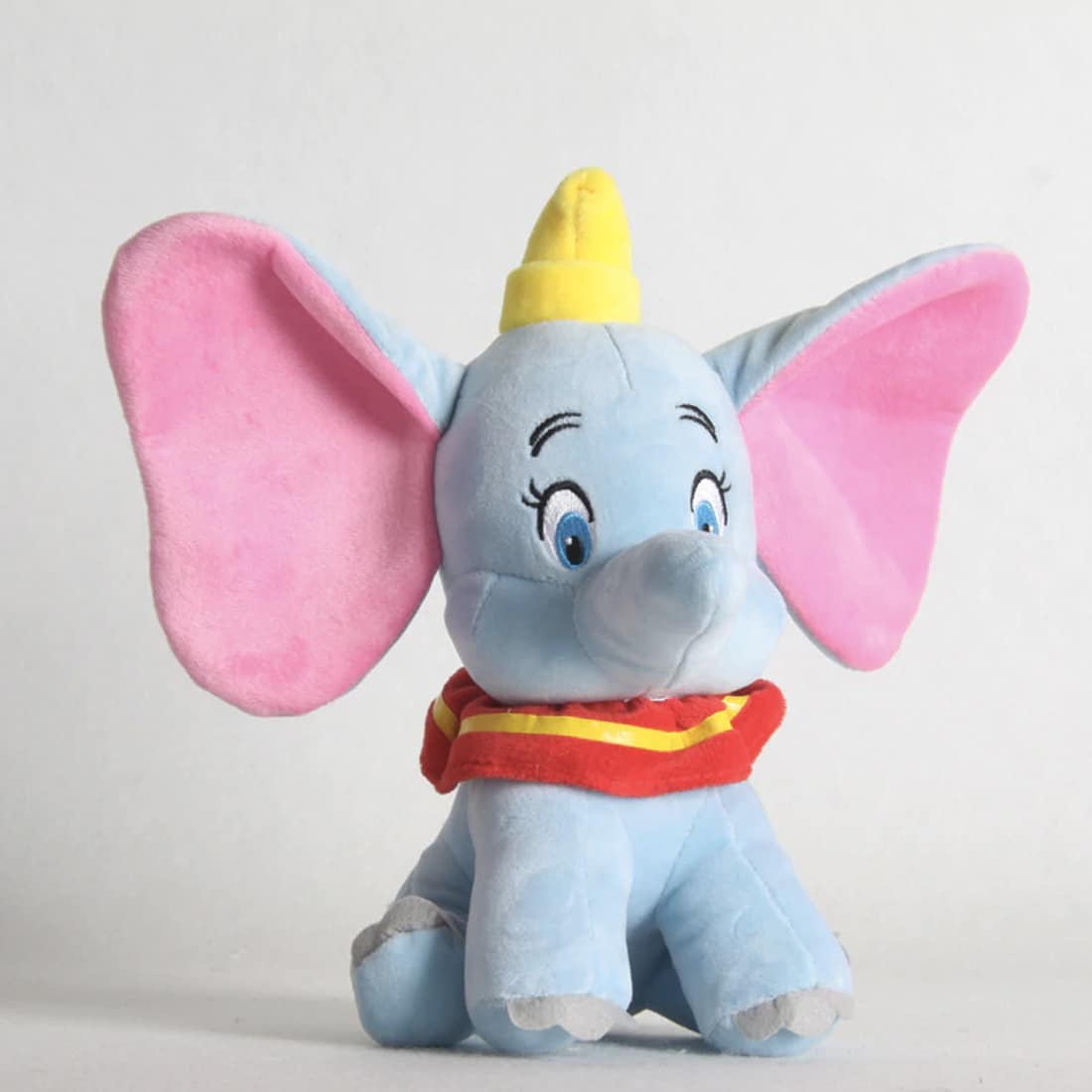 Peluche Dumbo - Éléphant Bleu Doux pour Enfant et Câlin