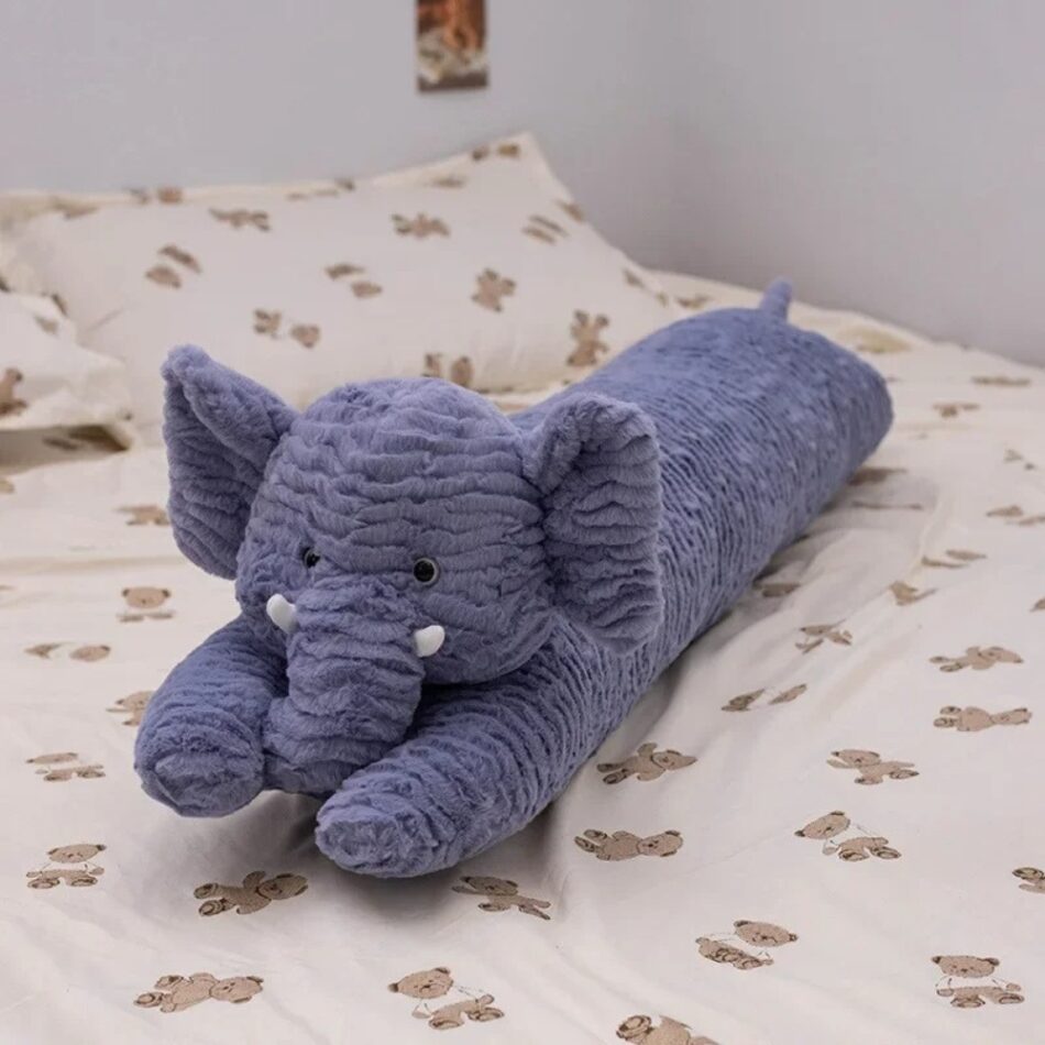 Peluche éléphant câlin moelleux - Idéale pour la chambre d'enfant