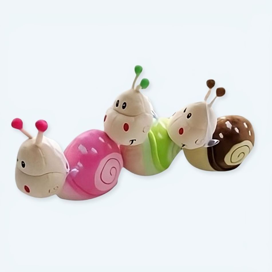 Peluche Escargotto : Doux, Surprenant et  pour Câliner Enfants