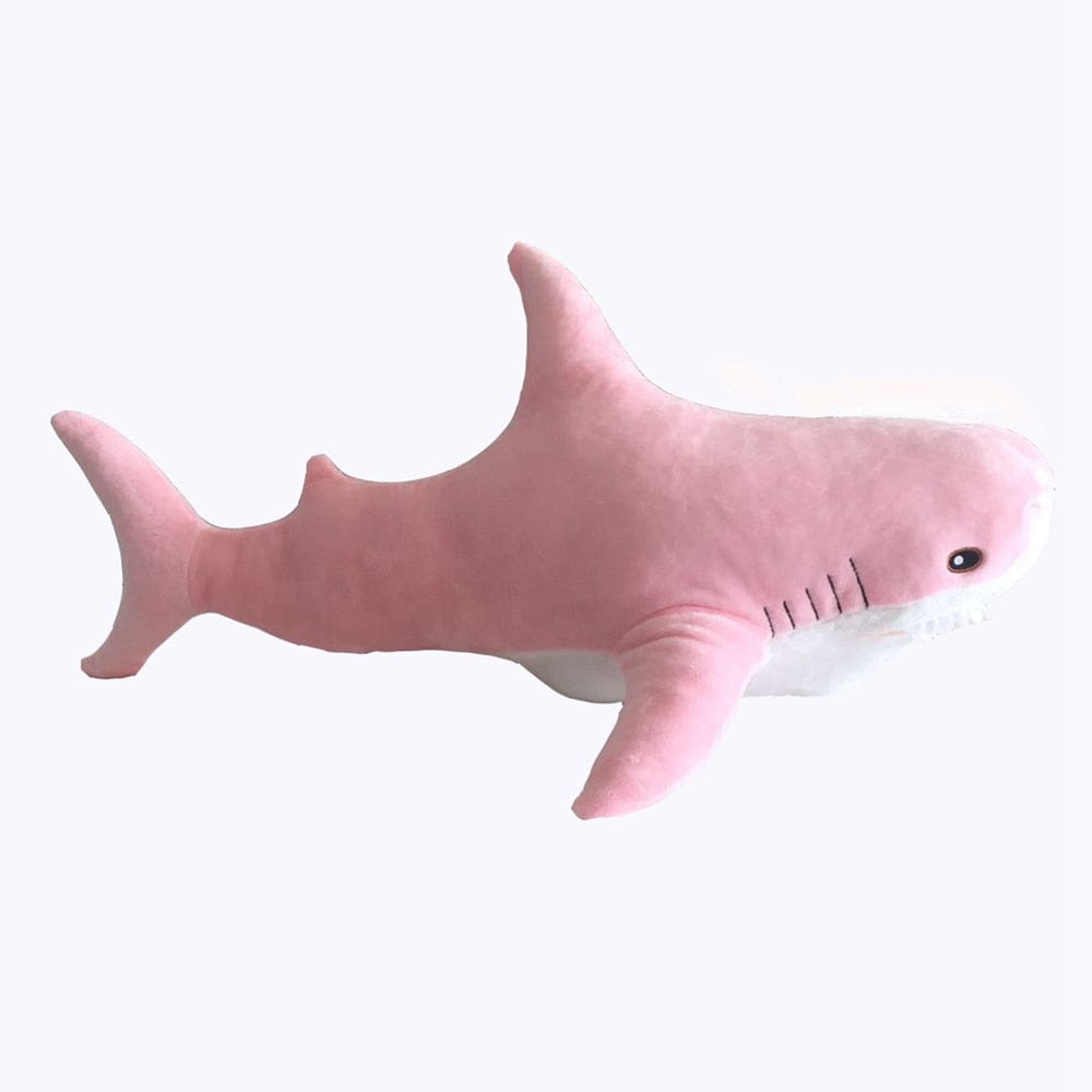 Peluche géante requin coloré - Dents Éclatantes