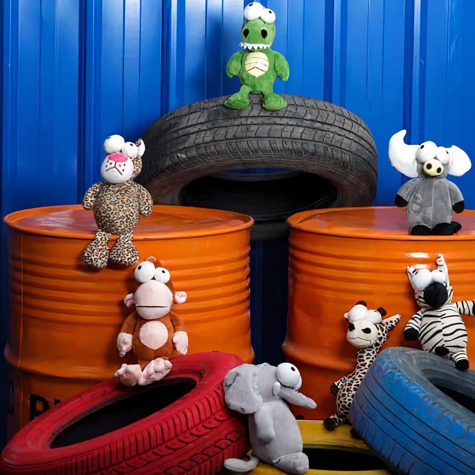 Peluche Girafe e pour Enfant Câlin de la Jungle