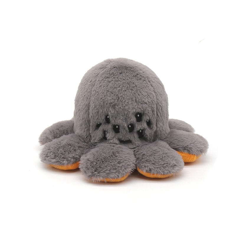Peluche Halloween réversible - Araignée & Citrouille