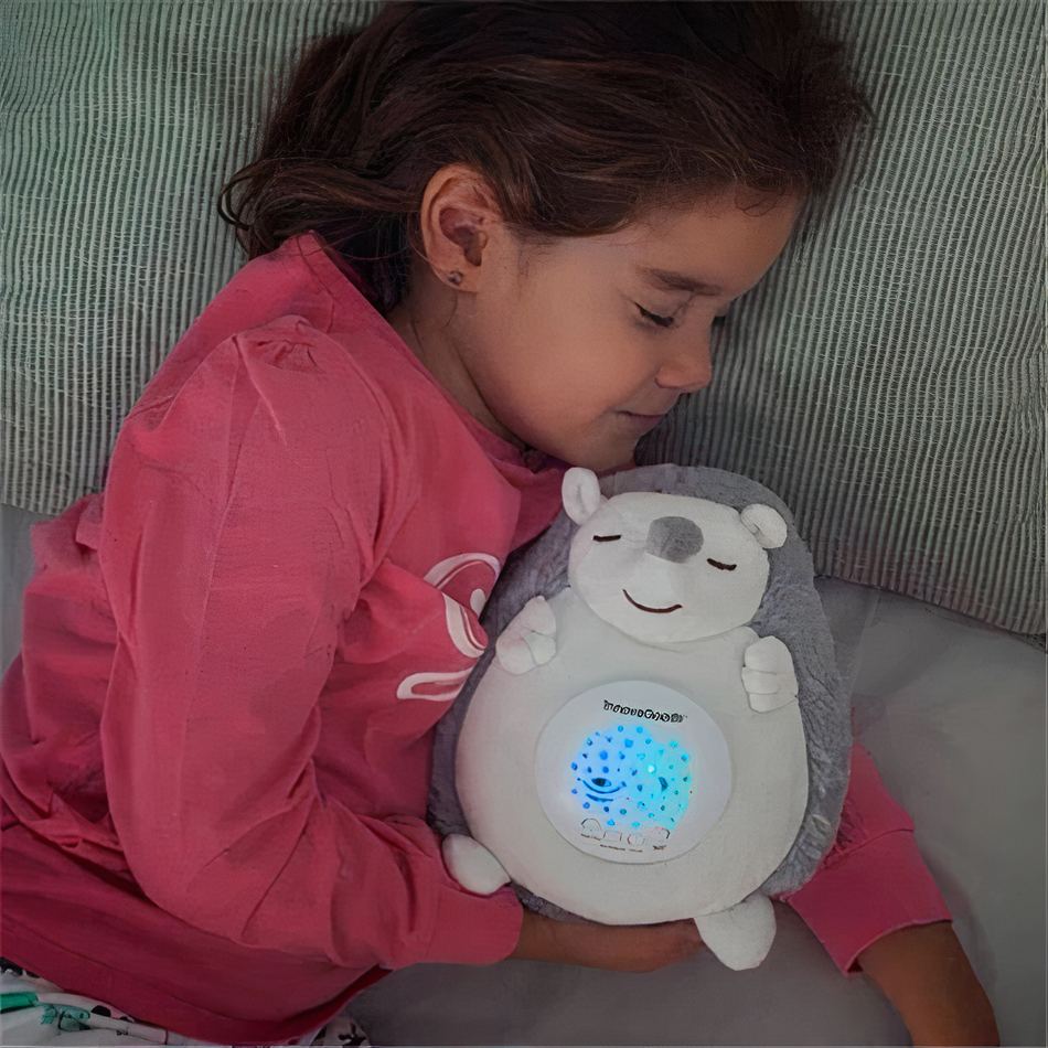 Peluche hérisson douce étoilée lumineuse pour la chambre d'enfant