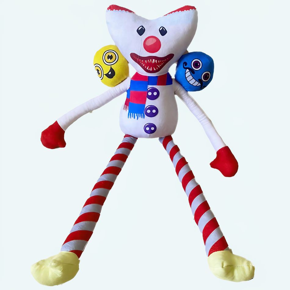 Peluche Huggy Wuggy - Le clown câlin effrayant pour enfants