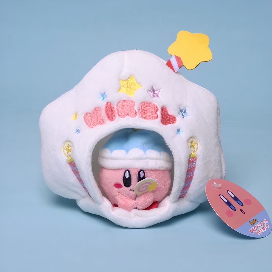 Peluche Kirby - étoile blanche douce et câline pour enfant