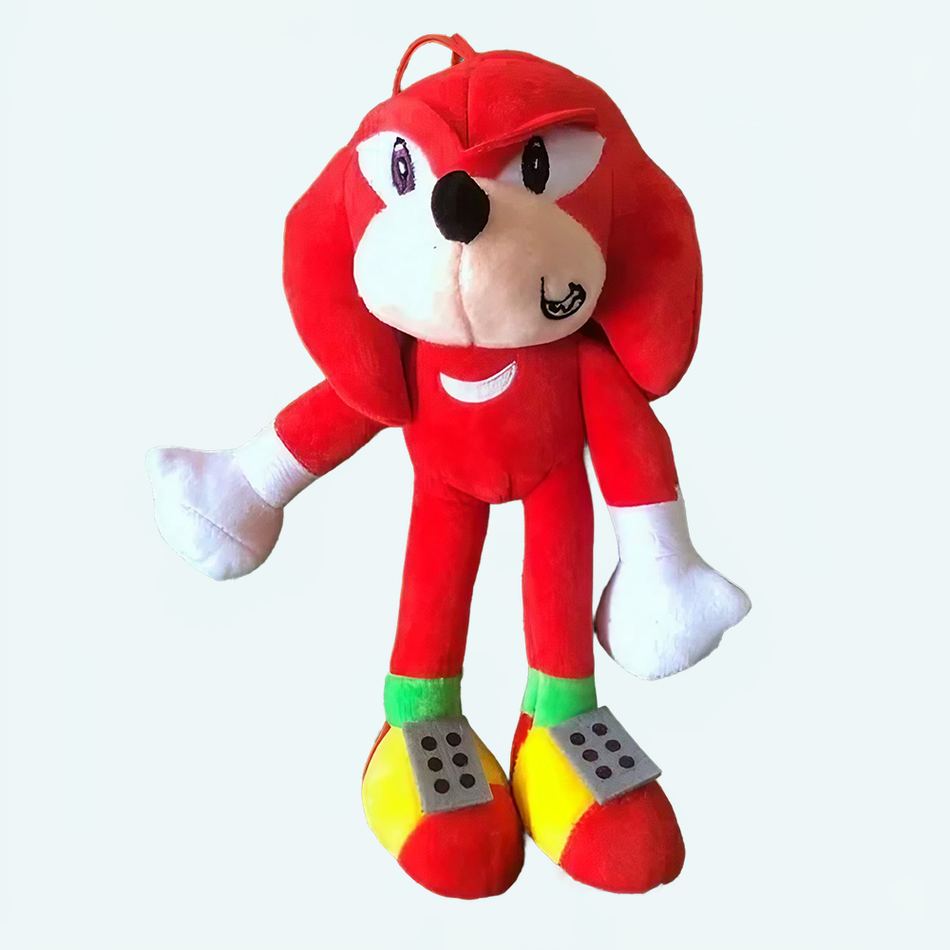 Peluche Knuckles Sonic - Hérisson Rouge Doux