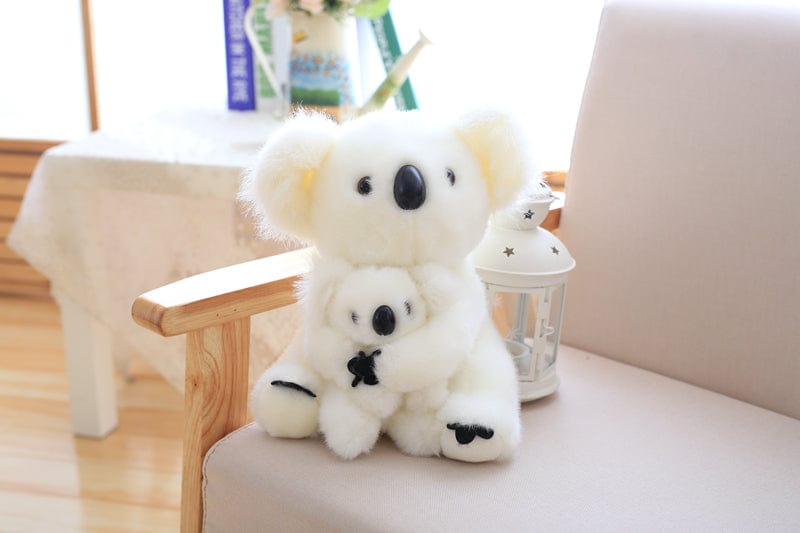 Peluche koala et son petit