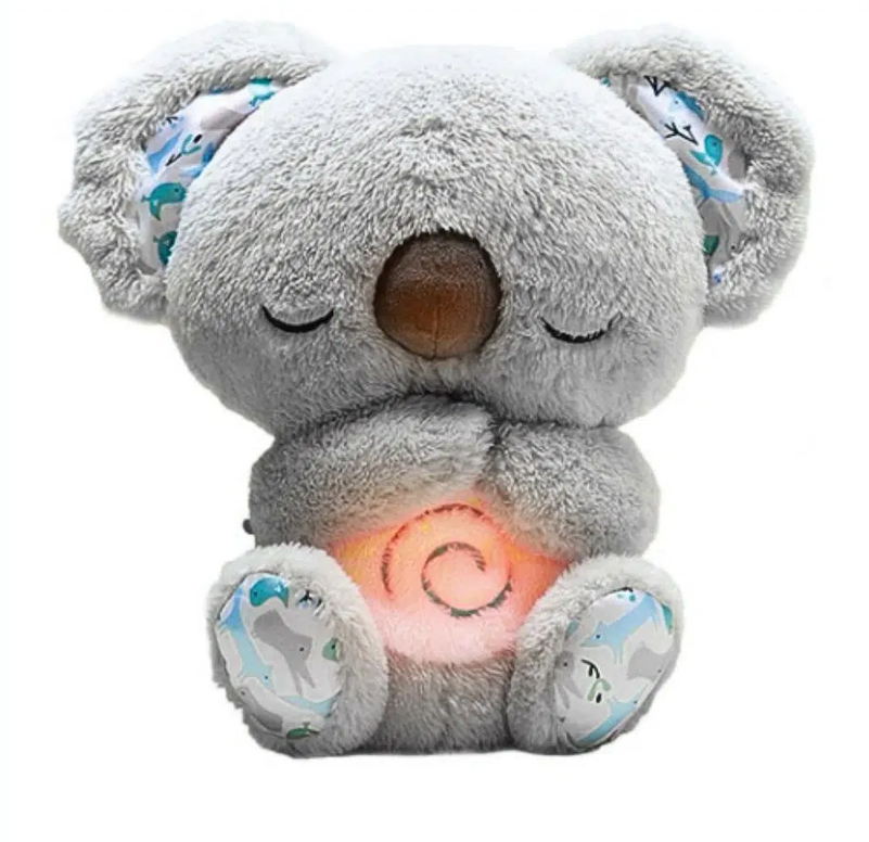 Peluche koala douce berceuse pour une nuit apaisante.