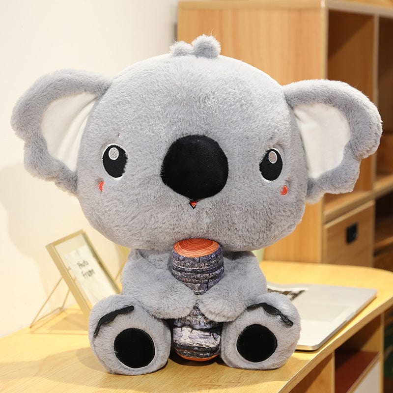 Peluche Koala Gris à Gros Nez
