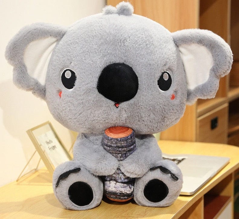 Peluche Koala Gris à Gros Nez