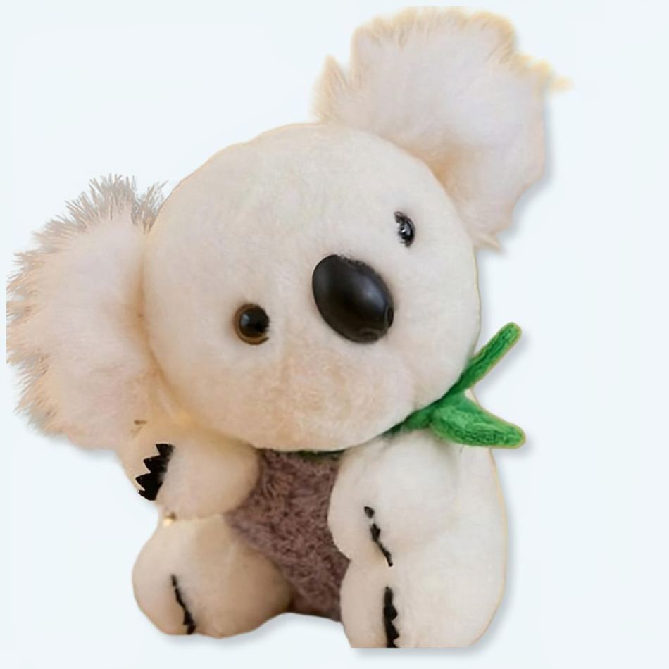Peluche Koala Gris Blanc - Douce & Câline - Jouet Enfant