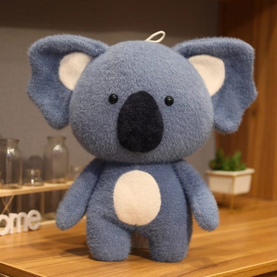 Peluche Koala en laine douce pour câliner, écologique pour enfants