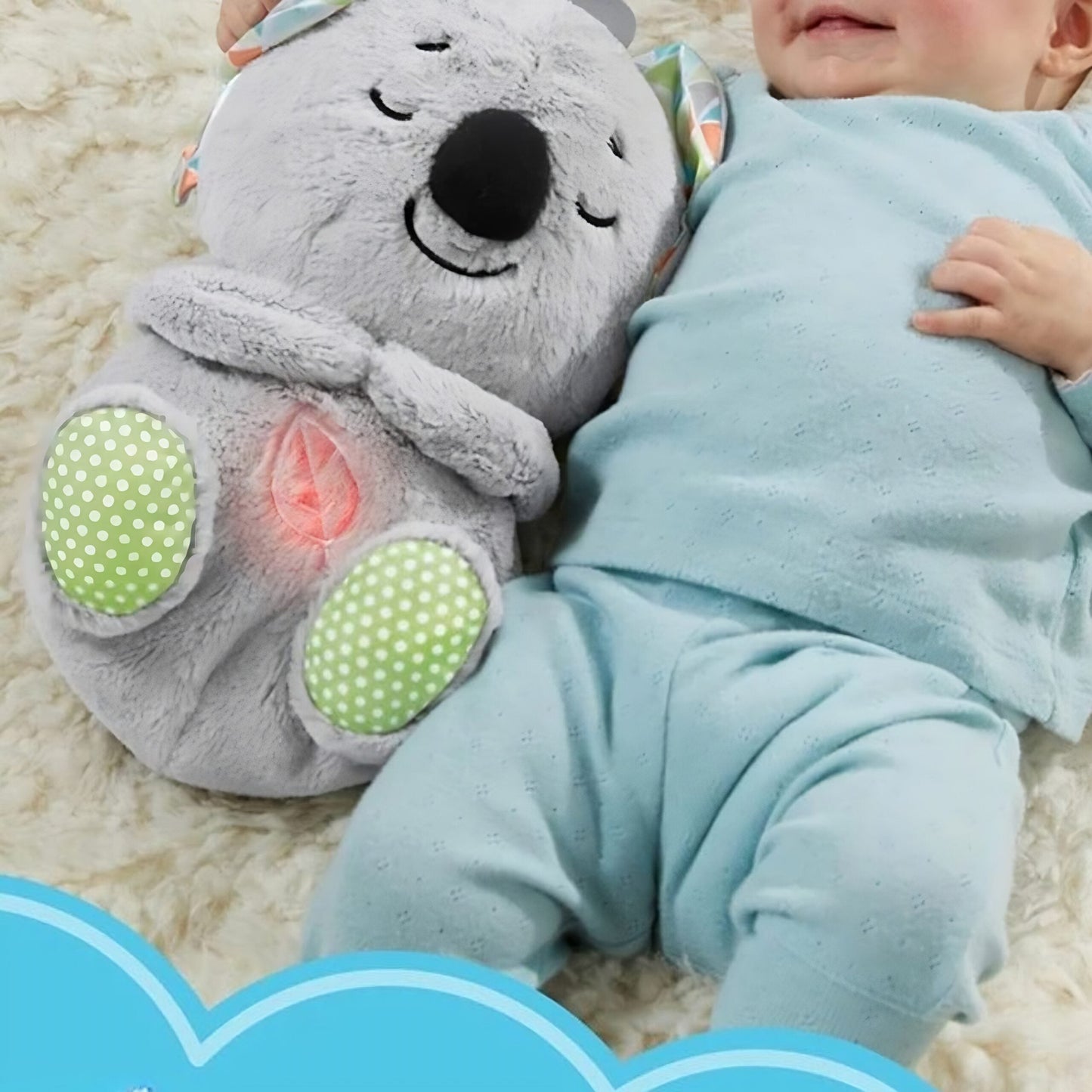 Peluche Koala Respirant – Douceur Câline pour la Chambre d'Enfant