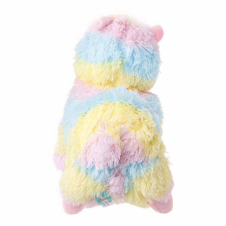 Peluche Lama Arc-en-Ciel Doux Câlin Pastel