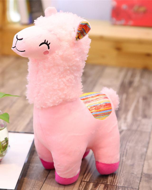 Peluche Llamacorn coloré ultra-doux pour enfant