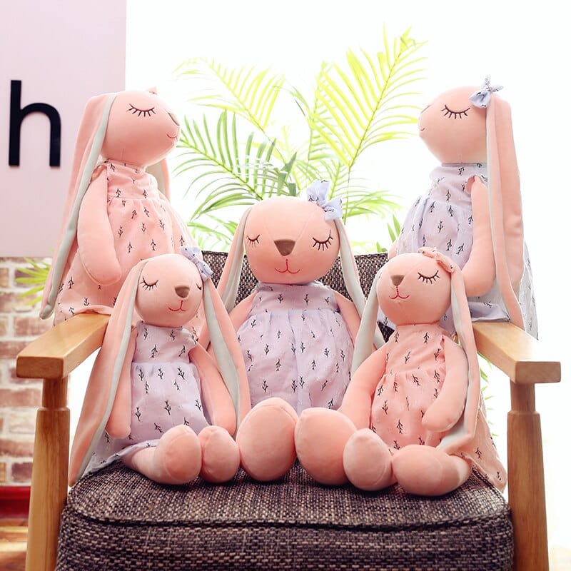 Peluche Labby aux longues oreilles