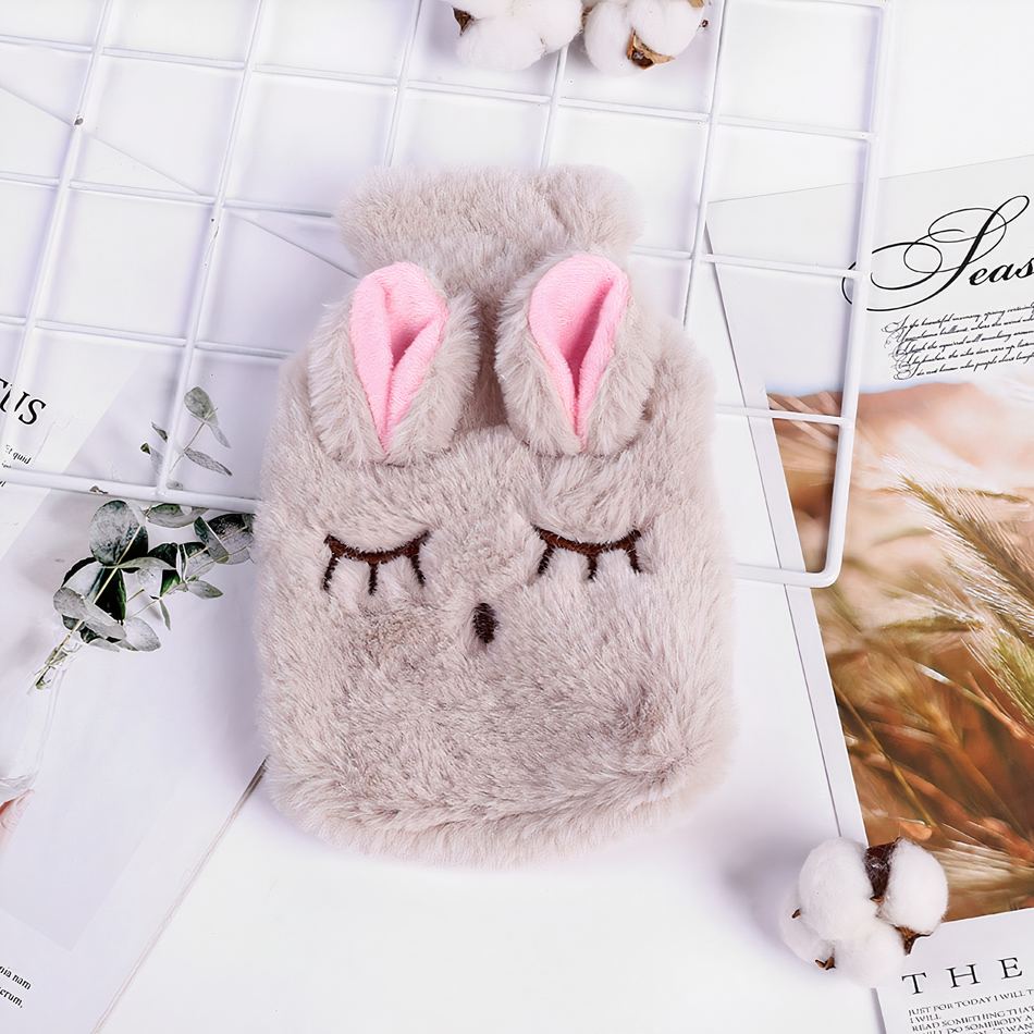 Peluche Lapin Douillette Chauffante Comfort Hiver Cosy