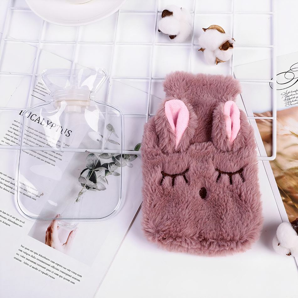Peluche Lapin Douillette Chauffante Comfort Hiver Cosy
