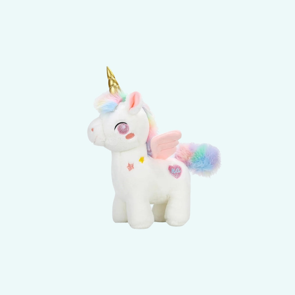 Peluche Licorne Arc-En-Ciel Magique, Douce et Idéale Pour les Enfants