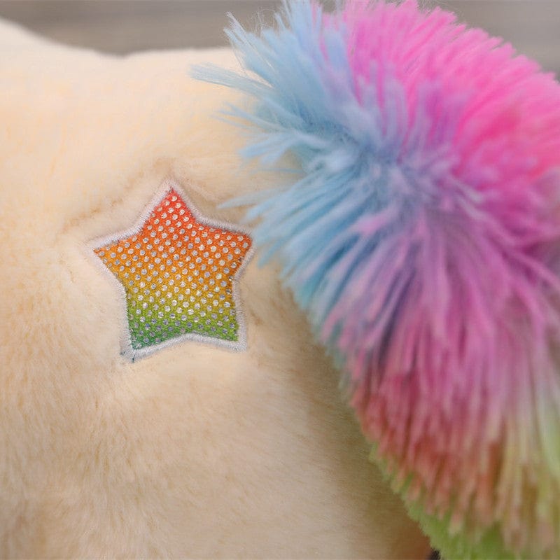 Peluche licorne étoilée