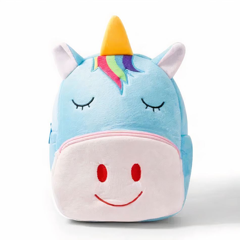 Peluche licorne bleue magique pour enfant doux et câlin