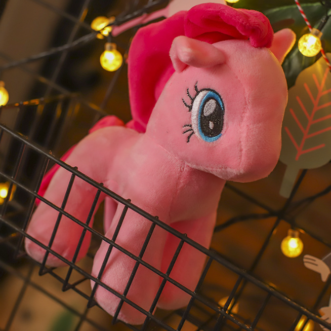 Peluche Licorne Rose Douce pour Enfant Câlin Magique