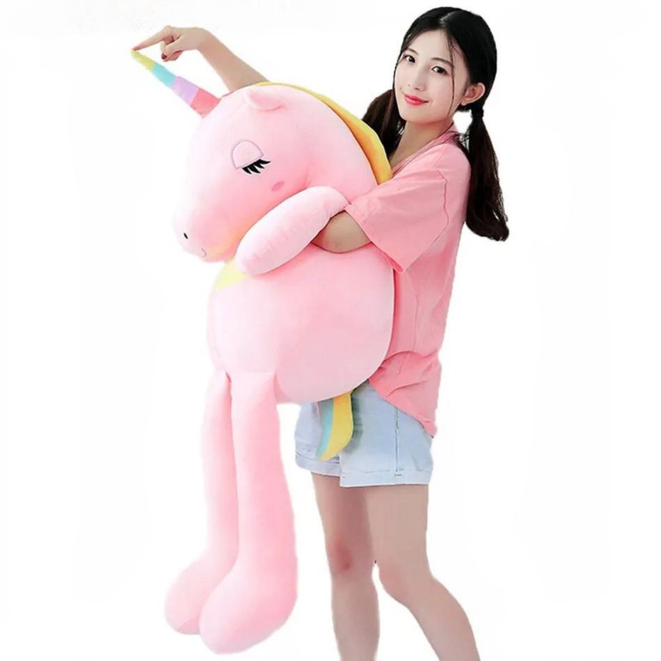Peluche licorne XXL Rainbow Dream pour enfant