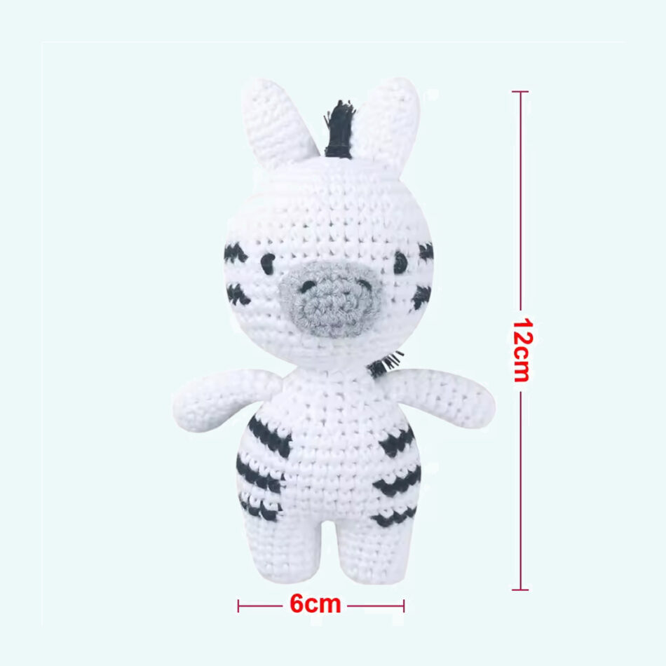 Peluche lion crochet doux Safari Tropicale