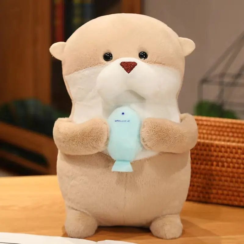 Peluche Loutre: Poisson Câlin