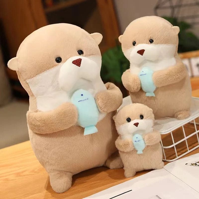 Peluche Loutre: Poisson Câlin
