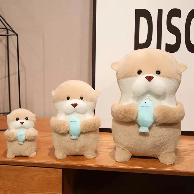 Peluche Loutre: Poisson Câlin