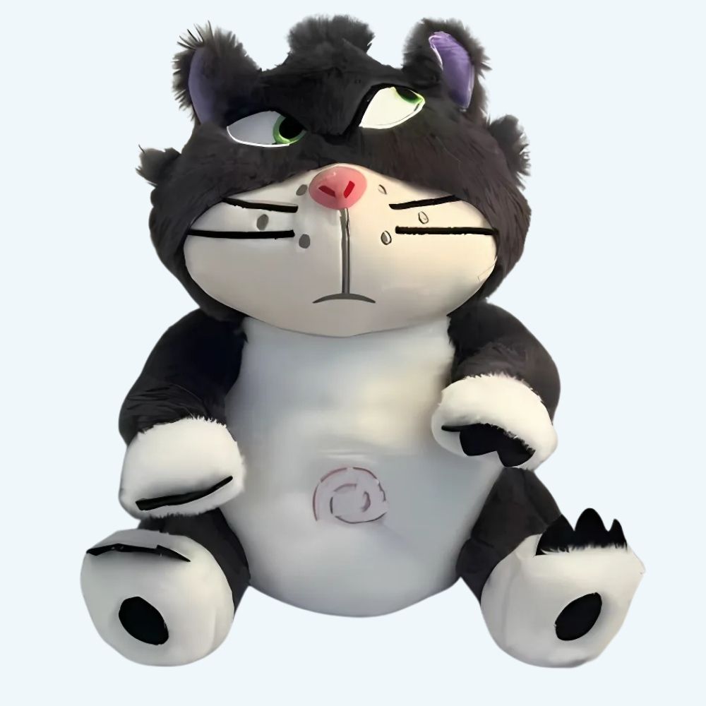 Peluche Lucifer - Chat Musical Doux et Apaisant