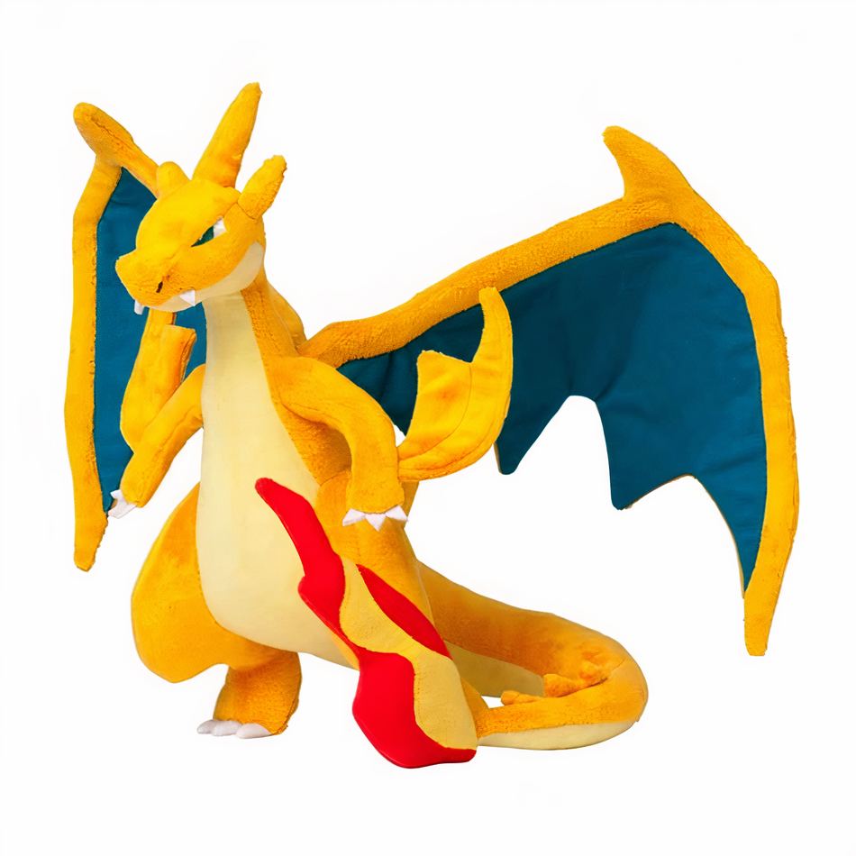 Peluche Méga Dracaufeu Y - Douce Enfant Collection Pokémon