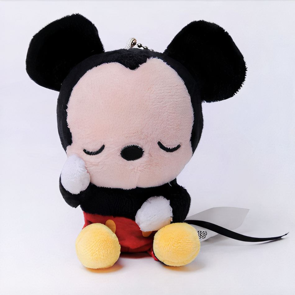 Porte-clé Peluche Mickey Disney, douceur et couleurs
