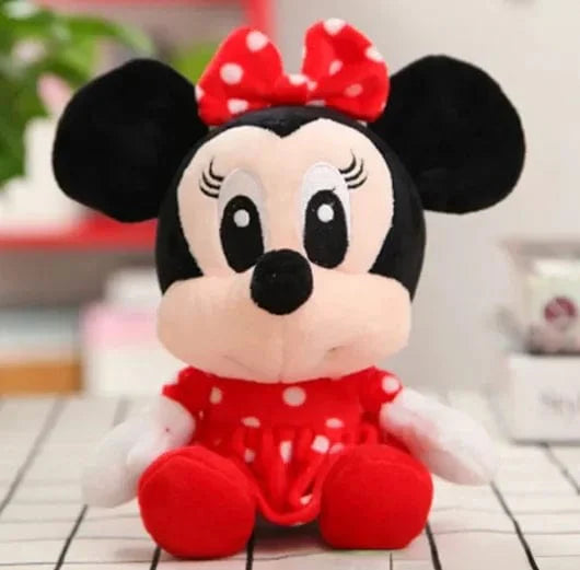 Minnie Mouse Peluche Mini - Tenue Rouge