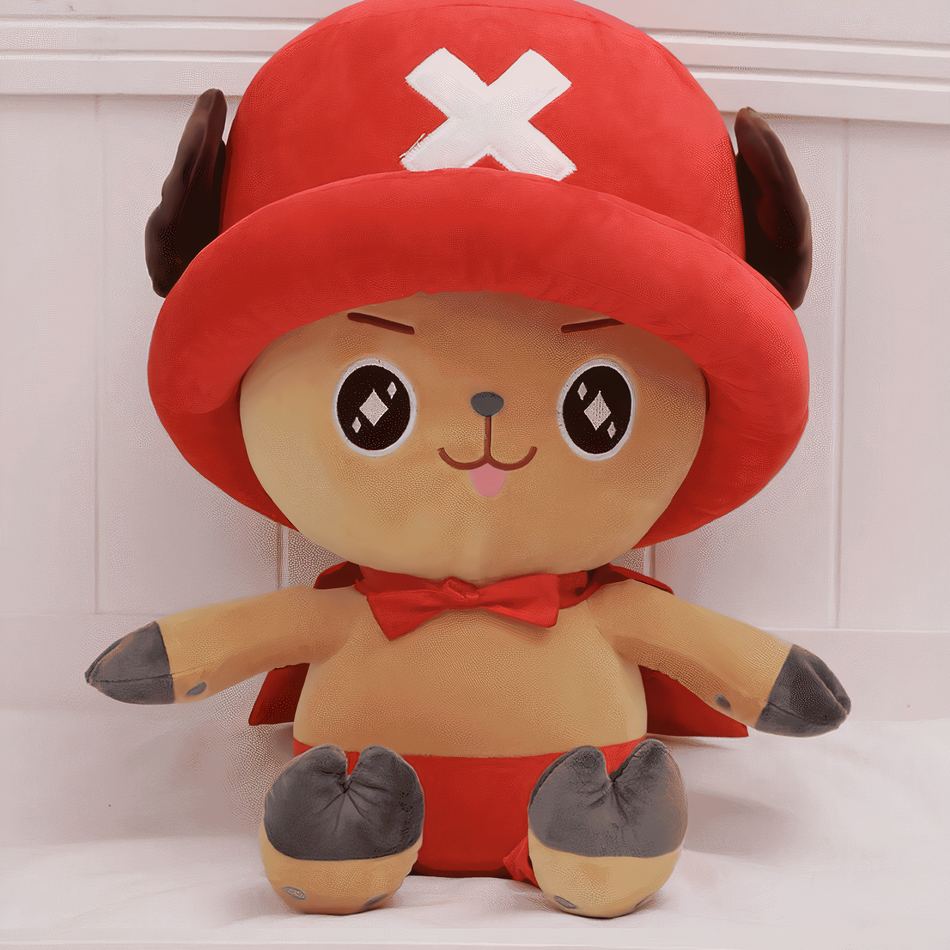Peluche Tony Chopper Rouge One Piece - Douce et Câline