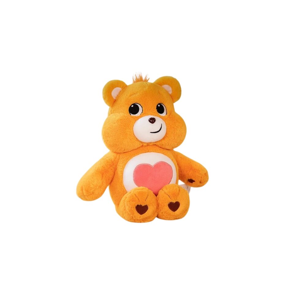 Peluche oreiller Bisounours câlin enfant coloré.