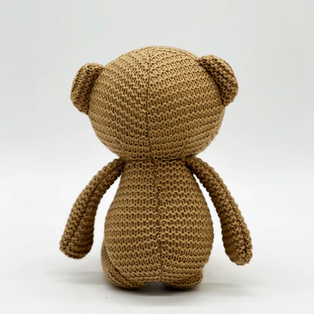 Peluche ours crochet doux - Artisanat fait main pour enfant