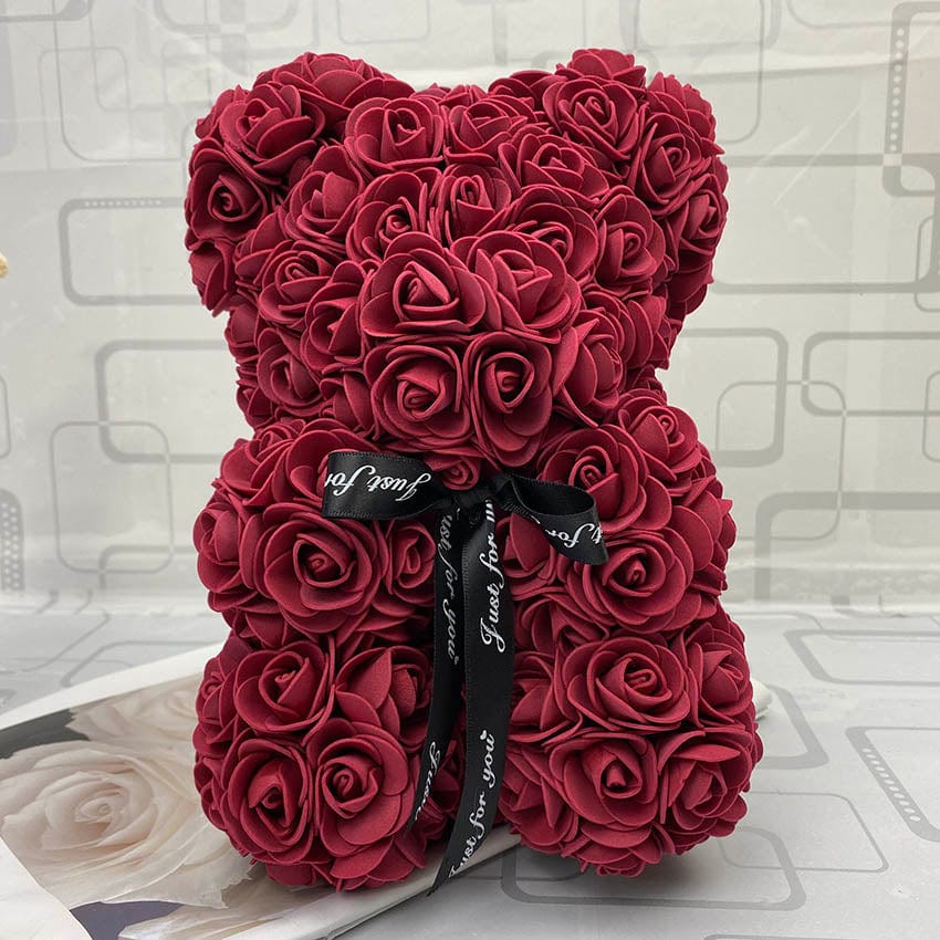 Peluche Ourson Rose Édition Spéciale Saint-Valentin